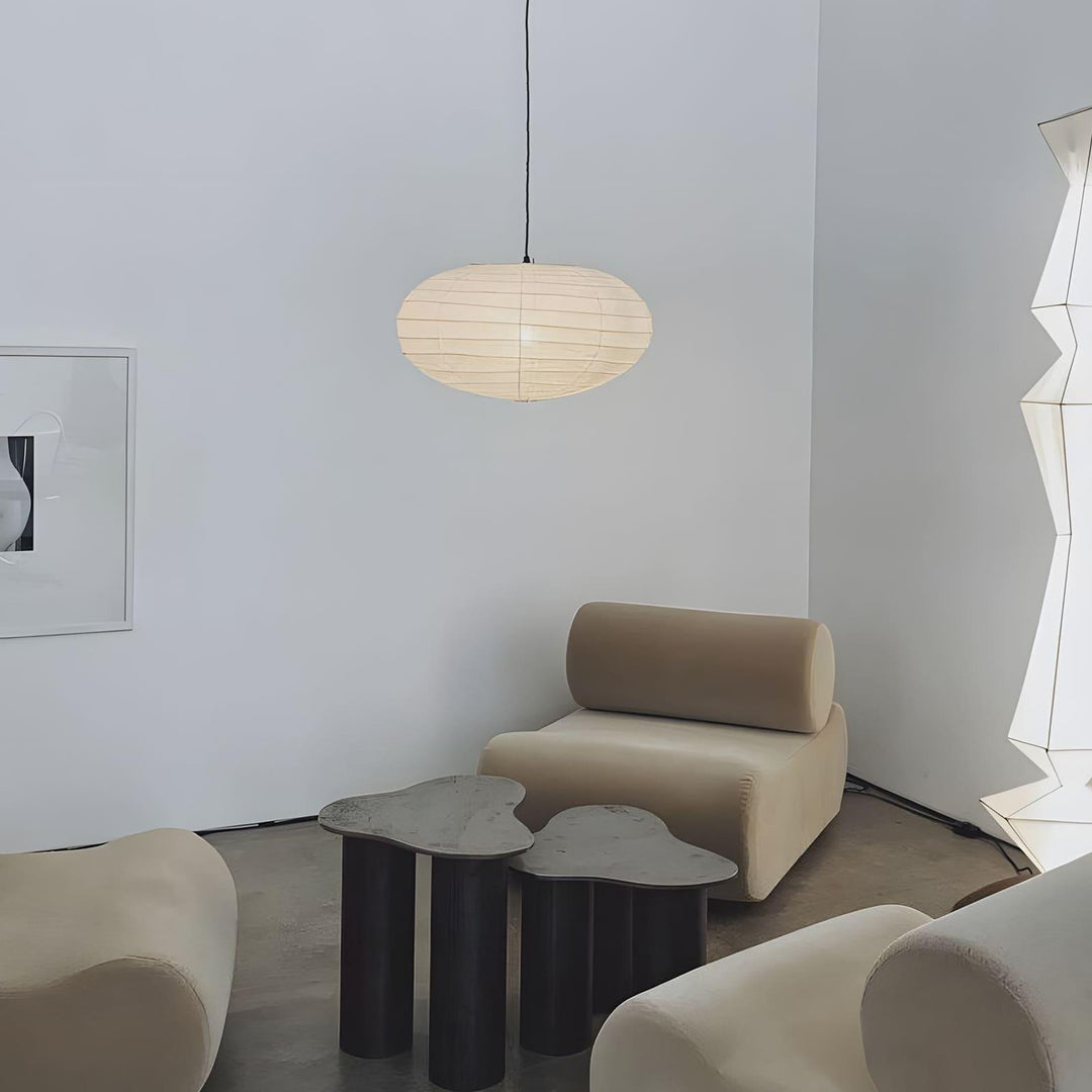 Akari 50EN | 70EN | 95EN Washi Paper Pendant Light | Vinlighting | Vinlighting | Vinlighting