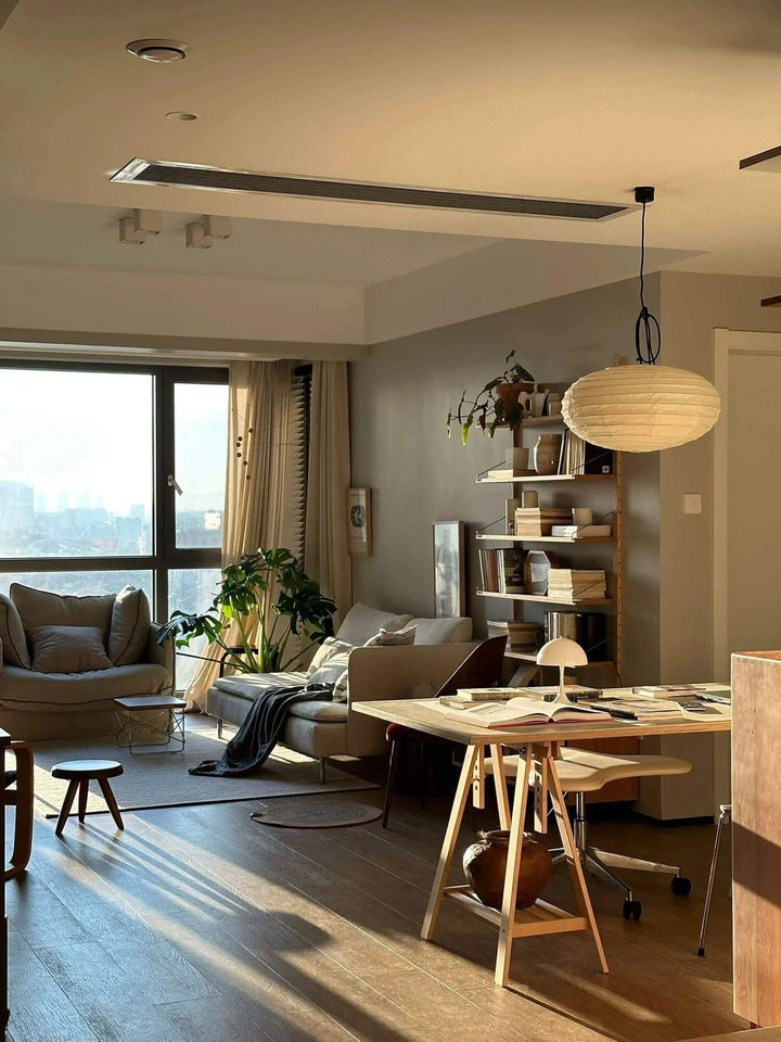 Akari 50EN | 70EN | 95EN Washi Paper Pendant Light | Vinlighting | Vinlighting | Vinlighting