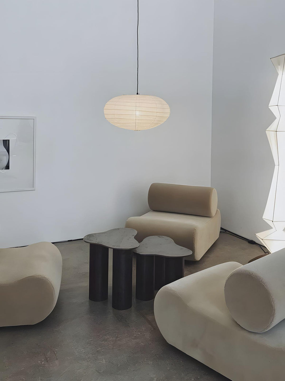 Akari 50EN | 70EN | 95EN Washi Paper Pendant Light | Vinlighting | Vinlighting | Vinlighting
