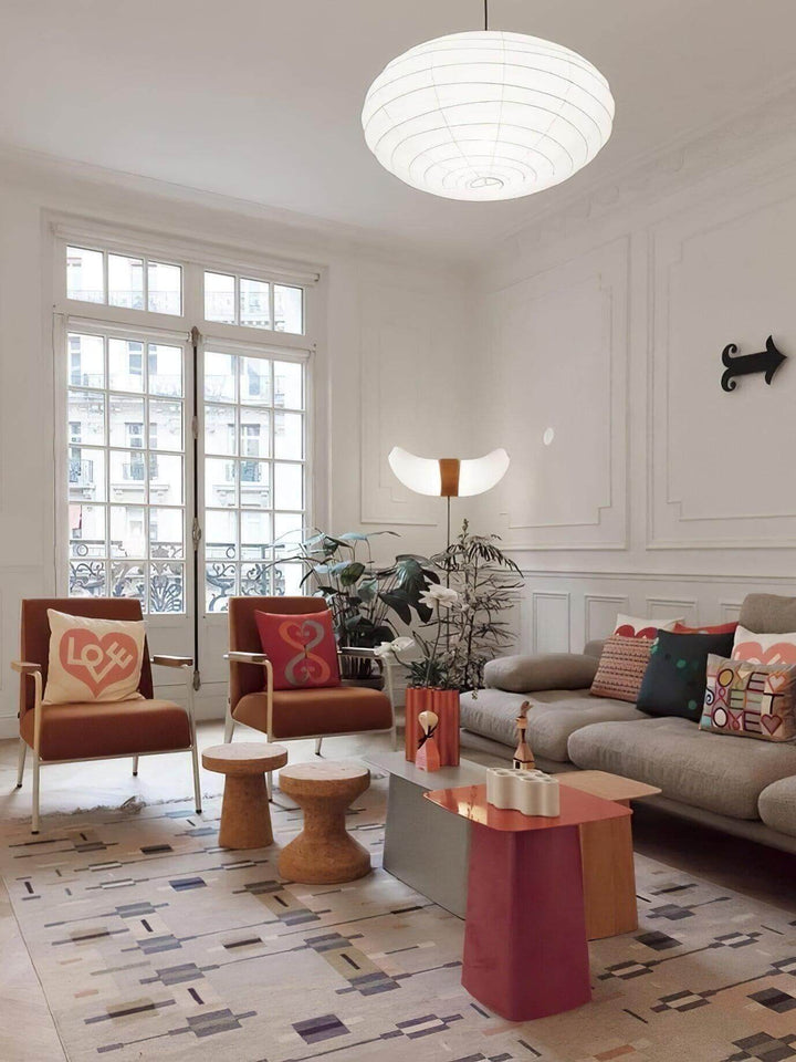 Akari 50EN | 70EN | 95EN Washi Paper Pendant Light | Vinlighting | Vinlighting | Vinlighting