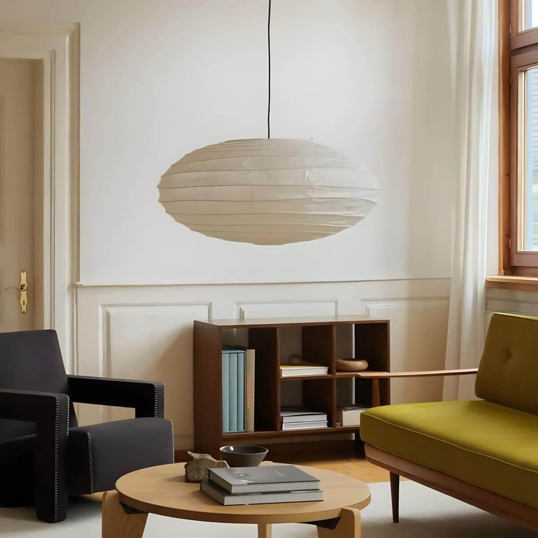 Akari 50EN | 70EN | 95EN Washi Paper Pendant Light | Vinlighting | Vinlighting | Vinlighting