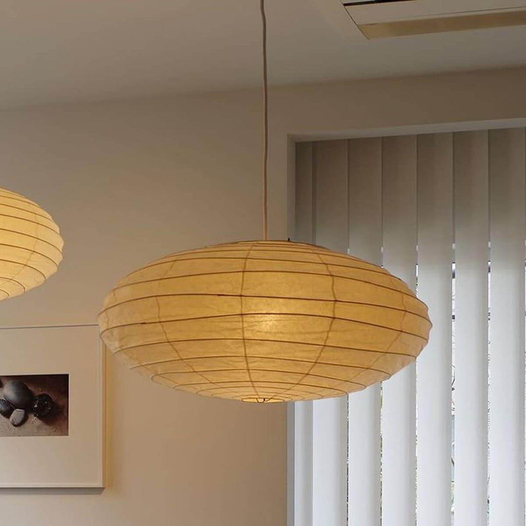 Akari 50EN | 70EN | 95EN Washi Paper Pendant Light | Vinlighting | Vinlighting | Vinlighting