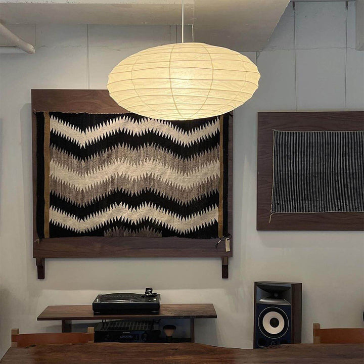 Akari 50EN | 70EN | 95EN Washi Paper Pendant Light | Vinlighting | Vinlighting | Vinlighting