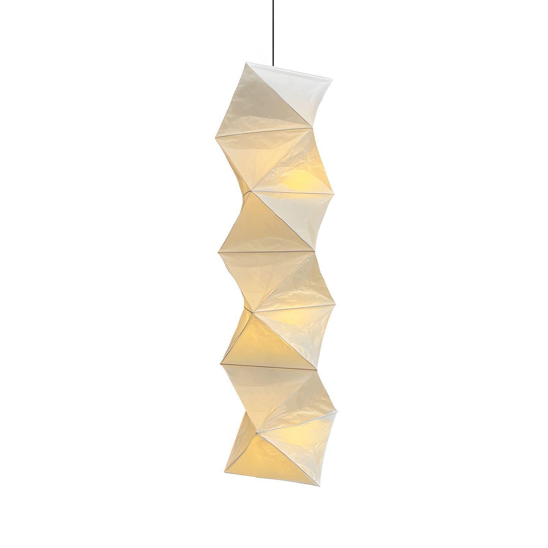 Akari L8 Washi Paper Pendant Light - Modern Hanging Lamp for Hallway | Vinlighting | Vinlighting