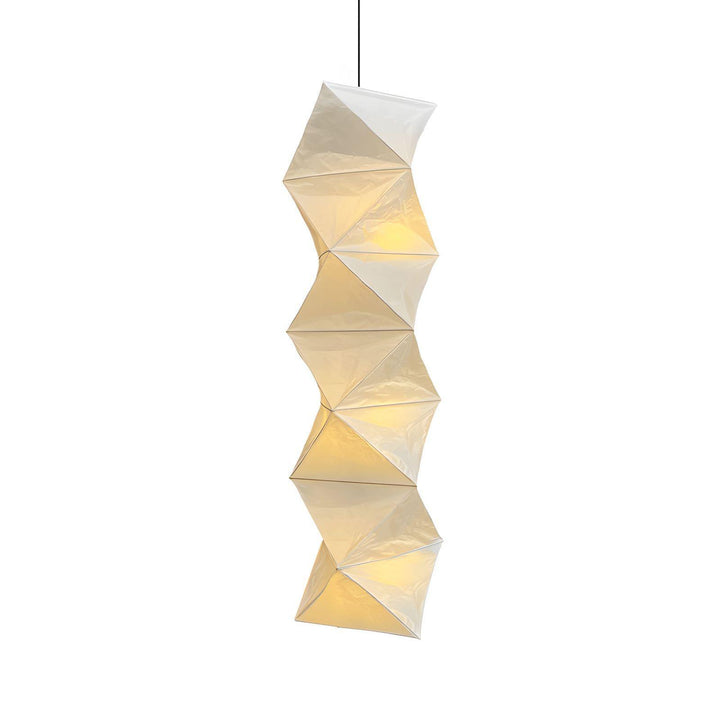 Akari L8 Washi Paper Pendant Light - Modern Hanging Lamp for Hallway | Vinlighting | Vinlighting