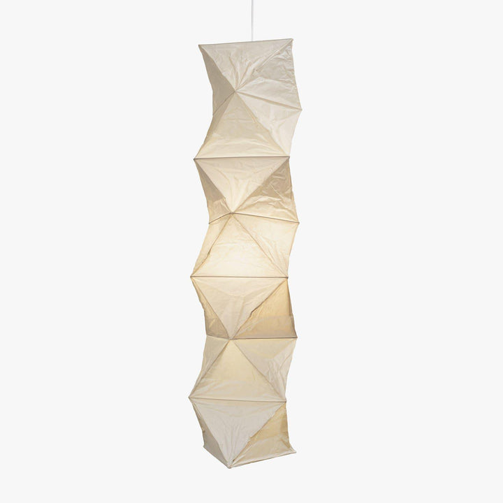 Akari L8 Washi Paper Pendant Light - Modern Hanging Lamp for Hallway | Vinlighting | Vinlighting