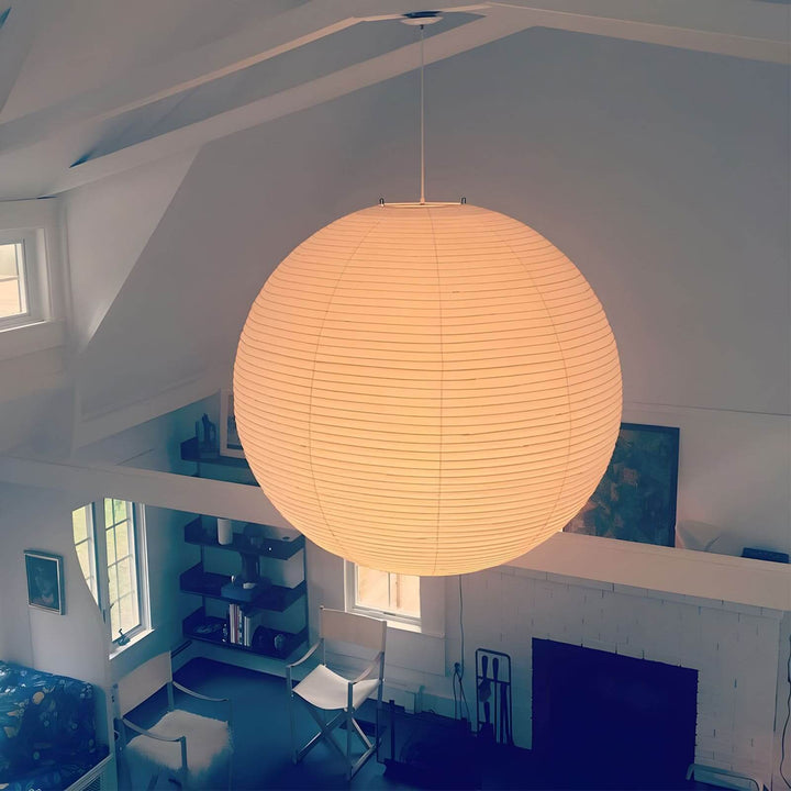 Akari Paper Japanese Lantern Hanging Light | 55A | 75A | 100A | 120A | Vinlighting