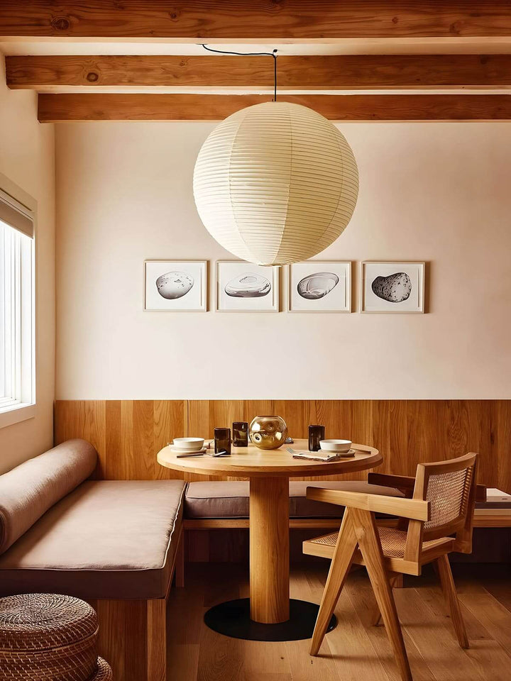 Akari Paper Japanese Lantern Hanging Light | 55A | 75A | 100A | 120A | Vinlighting
