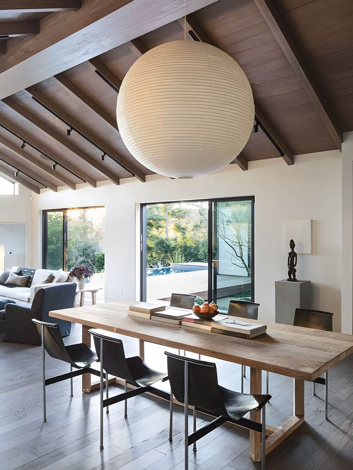 Akari Paper Japanese Lantern Hanging Light | 55A | 75A | 100A | 120A | Vinlighting