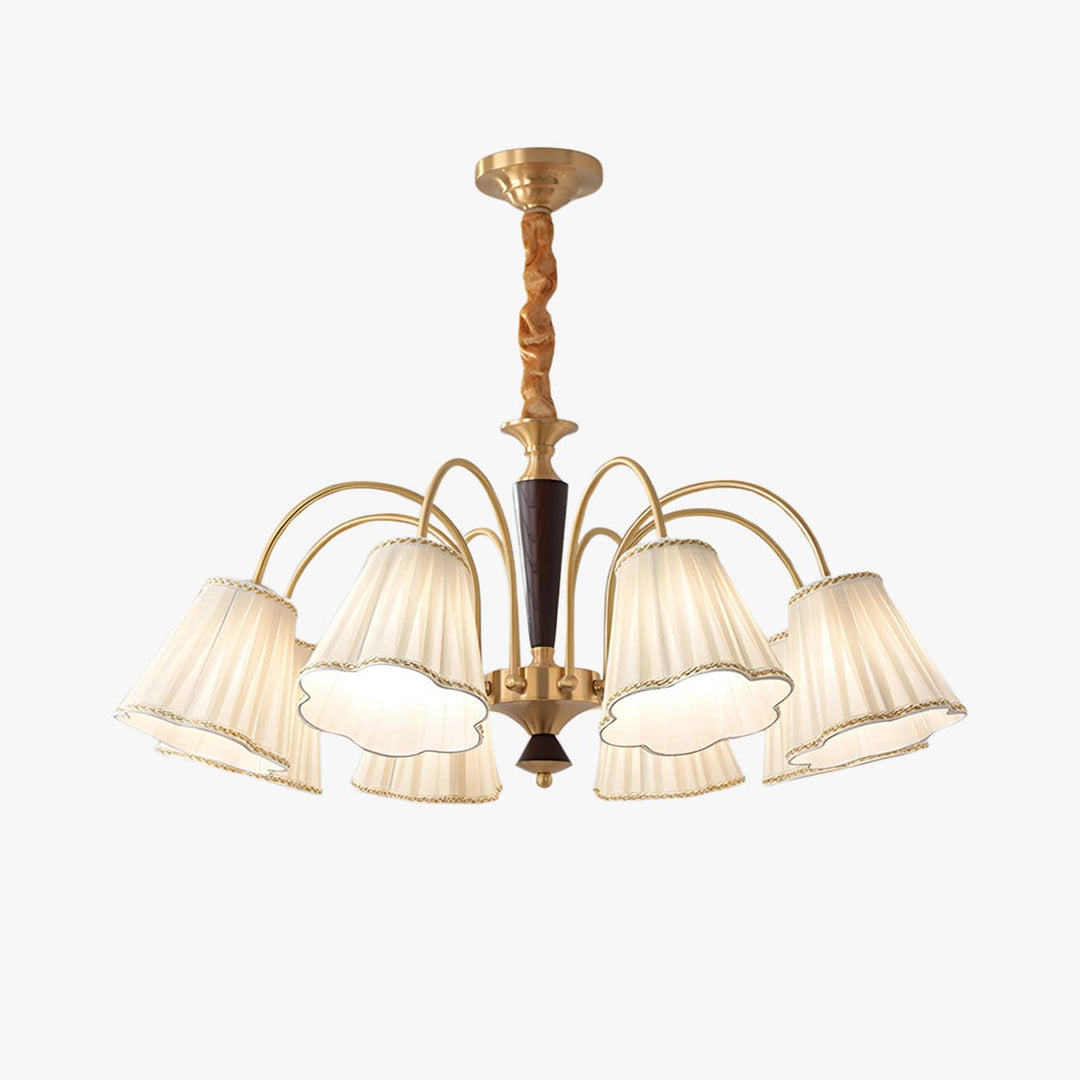 Ardelyn Brass Chandelier – Vintage Brass Dining Fixture
