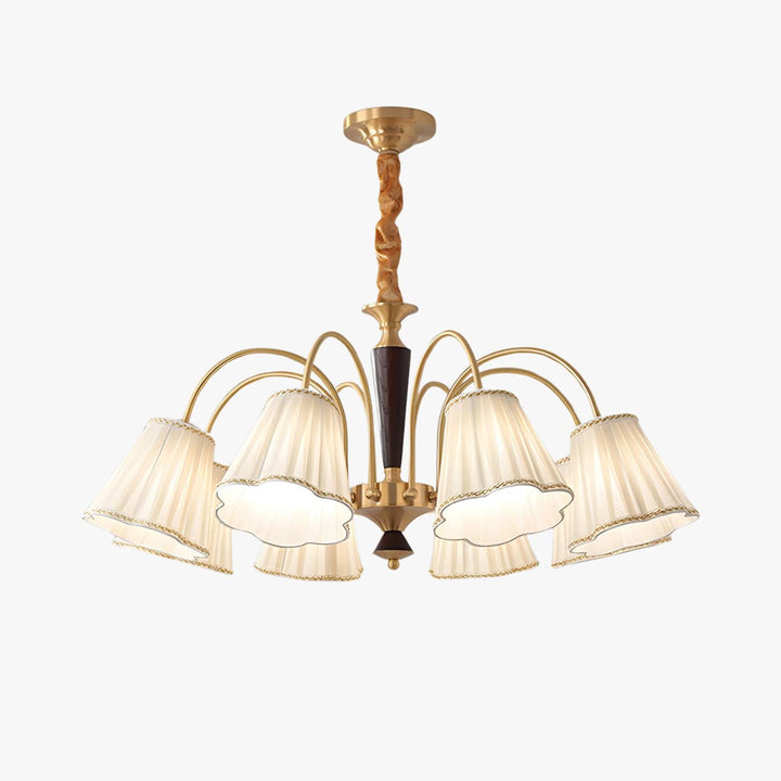 Ardelyn Brass Chandelier – Vintage Brass Dining Fixture