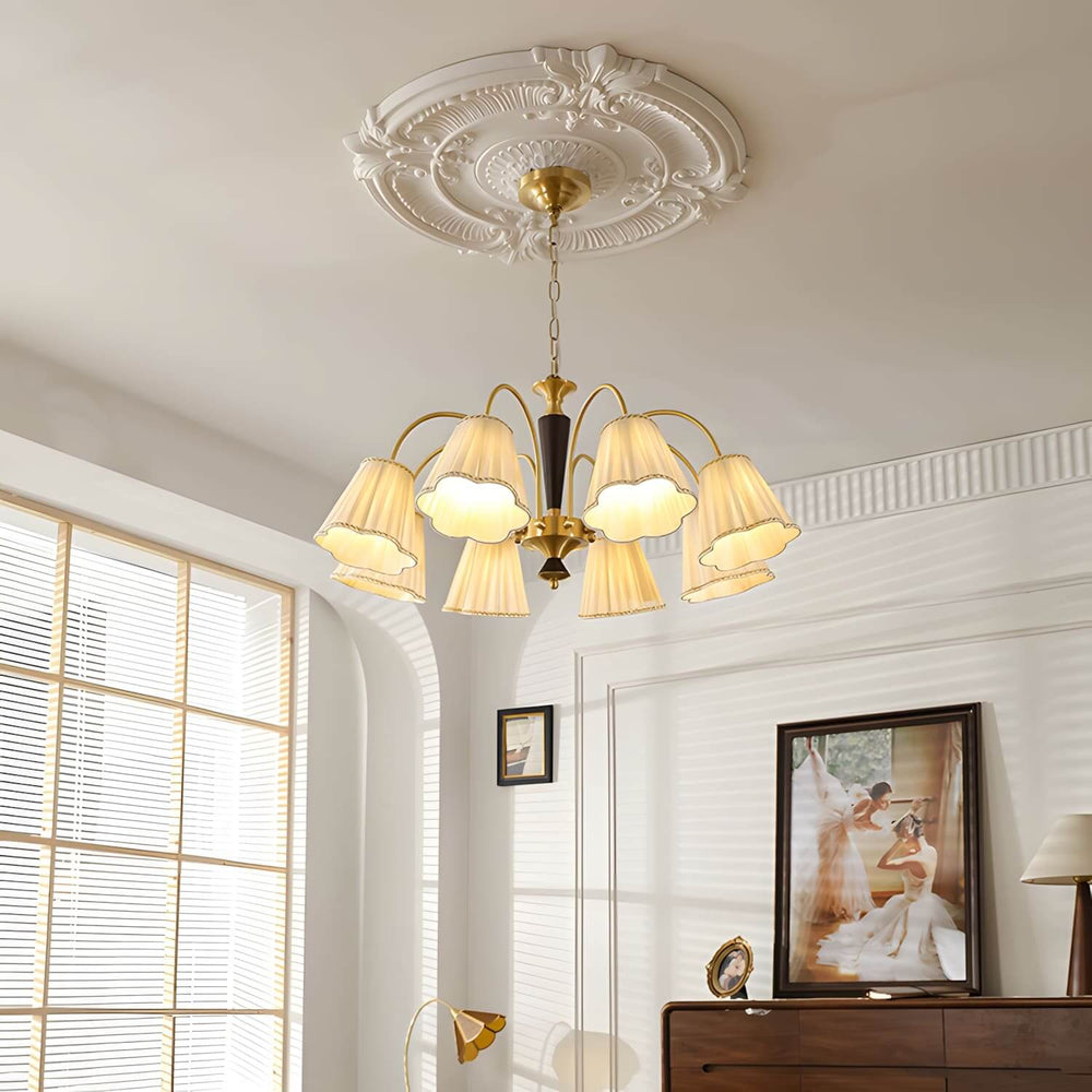 Ardelyn Brass Chandelier – Vintage Brass Dining Fixture