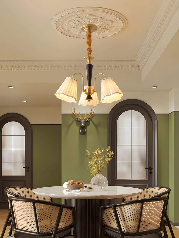 Ardelyn Brass Chandelier – Vintage Brass Dining Fixture