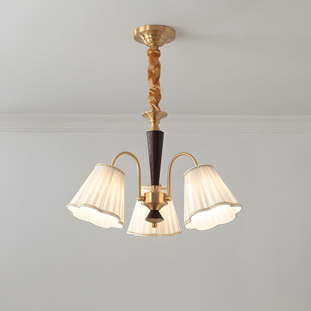 Ardelyn Brass Chandelier – Vintage Brass Dining Fixture
