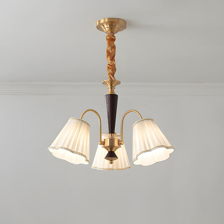 Ardelyn Brass Chandelier – Vintage Brass Dining Fixture