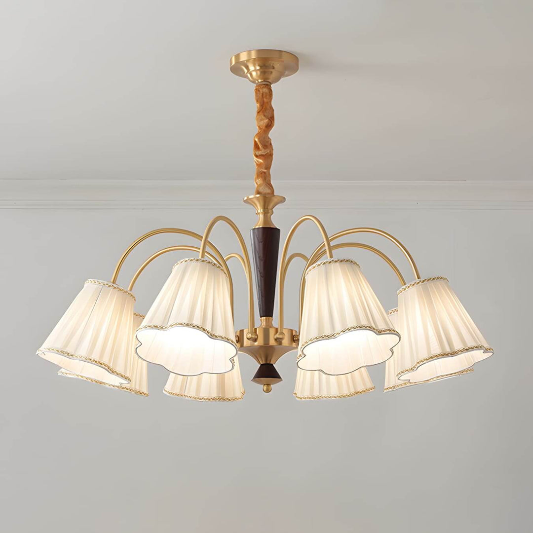 Ardelyn Brass Chandelier – Vintage Brass Dining Fixture