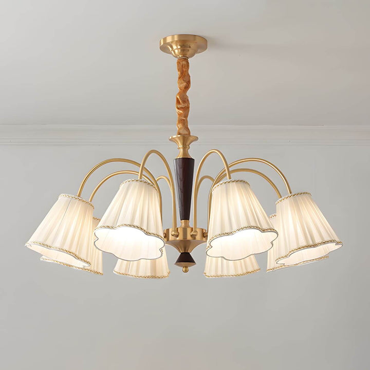 Ardelyn Brass Chandelier – Vintage Brass Dining Fixture