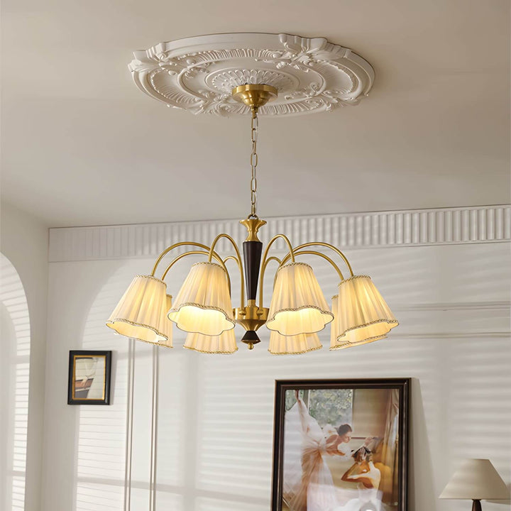 Ardelyn Brass Chandelier – Vintage Brass Dining Fixture