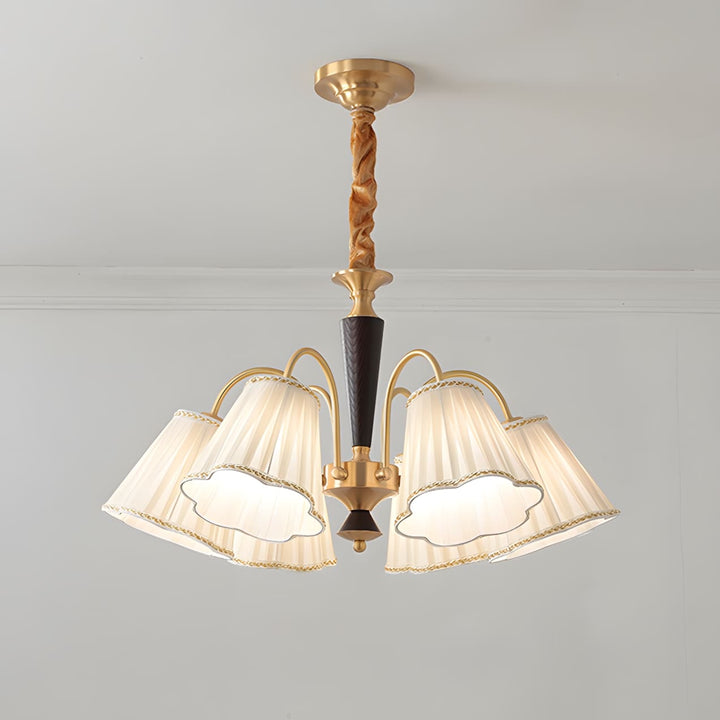 Ardelyn Brass Chandelier – Vintage Brass Dining Fixture