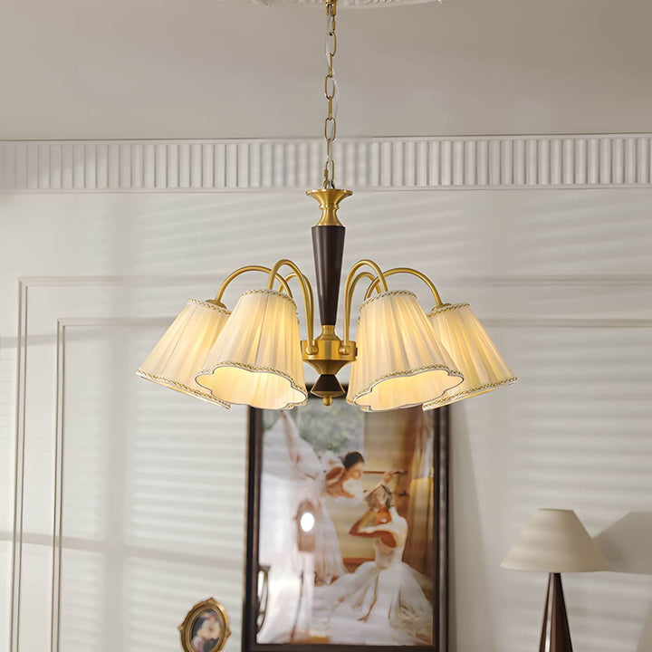 Ardelyn Brass Chandelier – Vintage Brass Dining Fixture