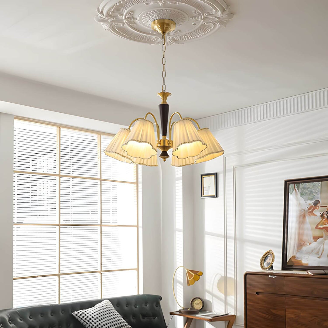 Ardelyn Brass Chandelier – Vintage Brass Dining Fixture