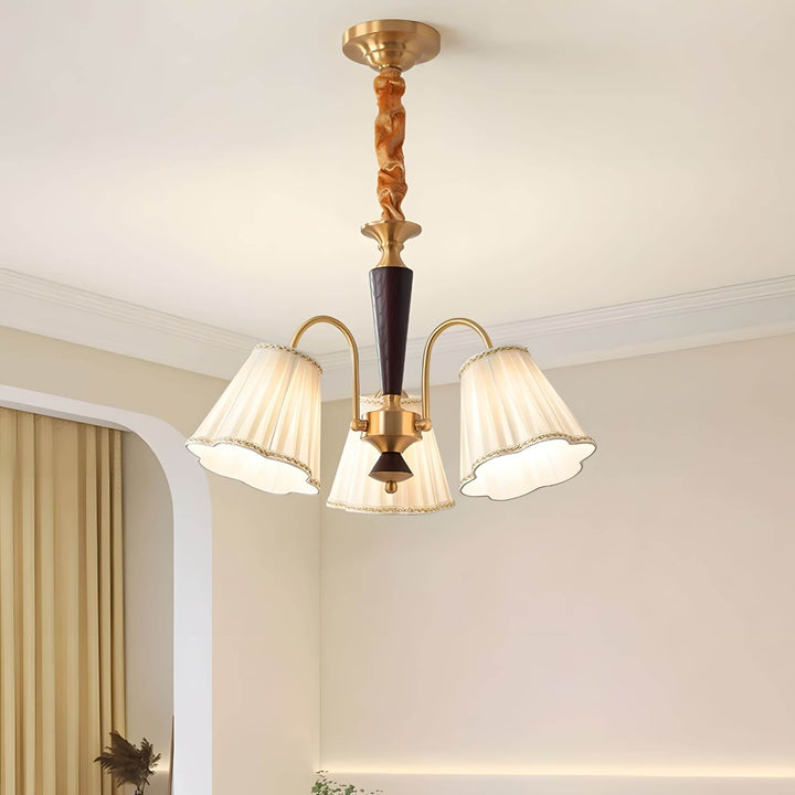 Ardelyn Brass Chandelier – Vintage Brass Dining Fixture
