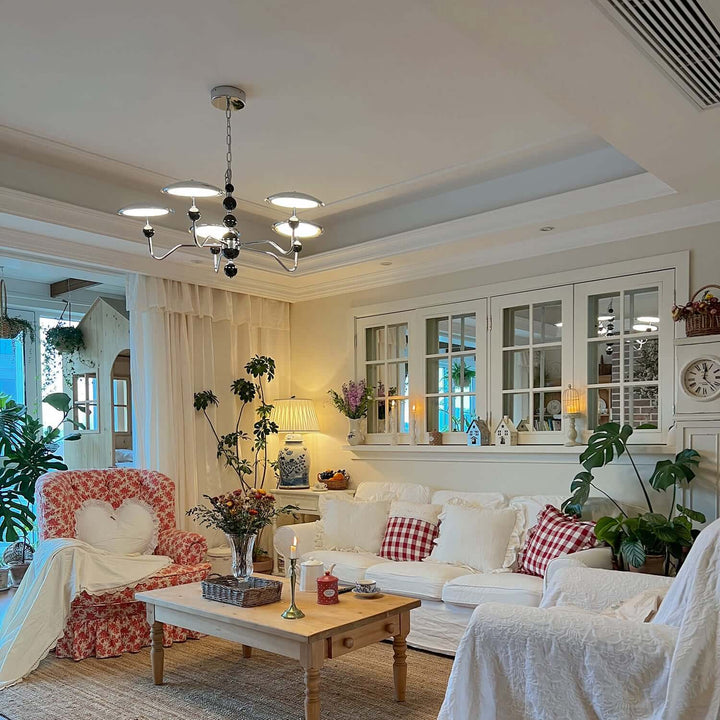 Aurelia Chandelier โ Contemporary Mid Century Bedroom Light