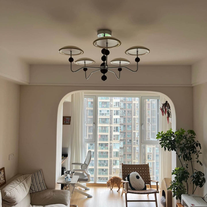 Aurelia Chandelier โ Contemporary Mid Century Bedroom Light