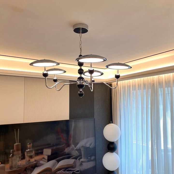 Aurelia Chandelier โ Contemporary Mid Century Bedroom Light