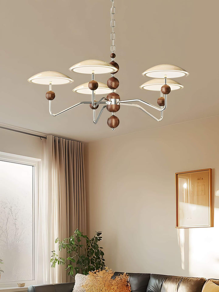 Aurelia Chandelier โ Contemporary Mid Century Bedroom Light