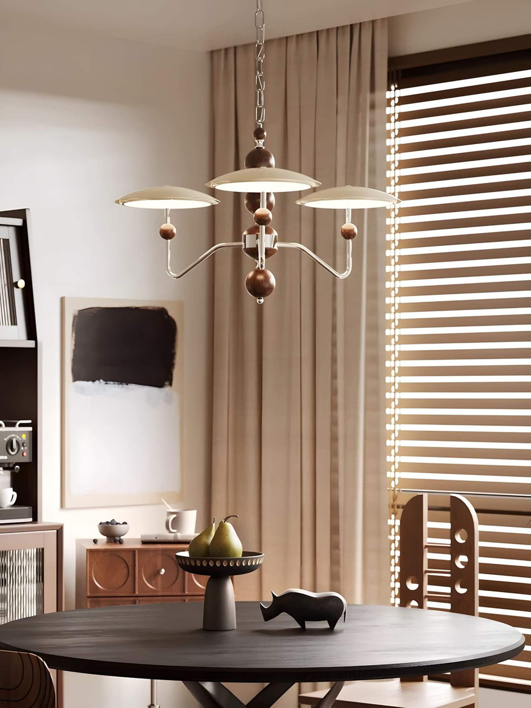 Aurelia Chandelier โ Contemporary Mid Century Bedroom Light
