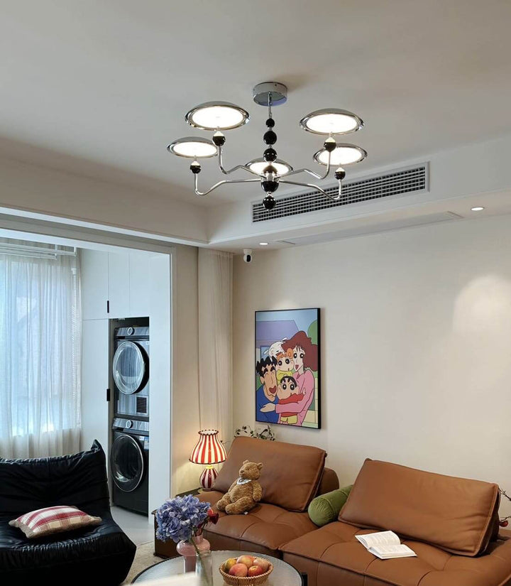 Aurelia Chandelier โ Contemporary Mid Century Bedroom Light