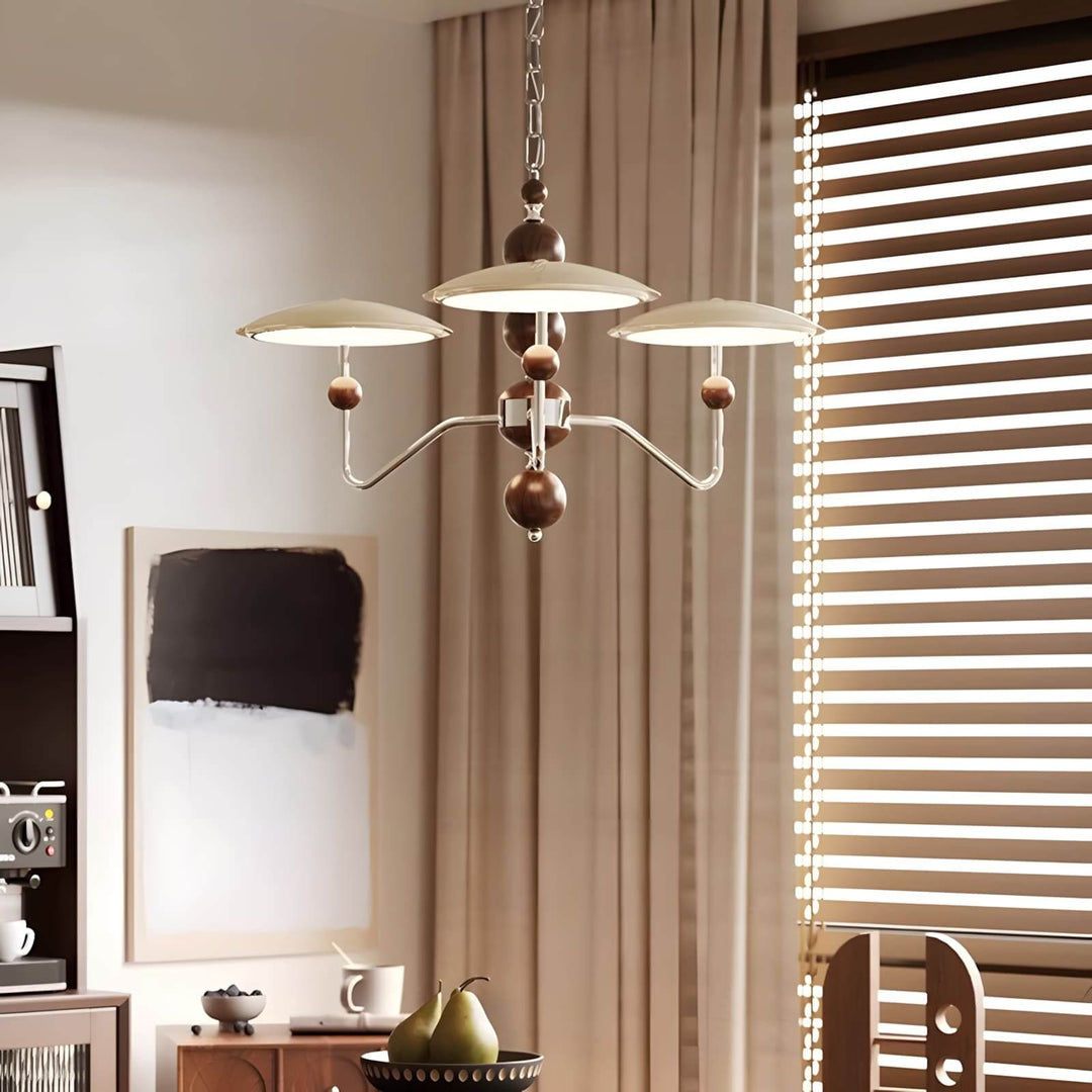 Aurelia Chandelier โ Contemporary Mid Century Bedroom Light