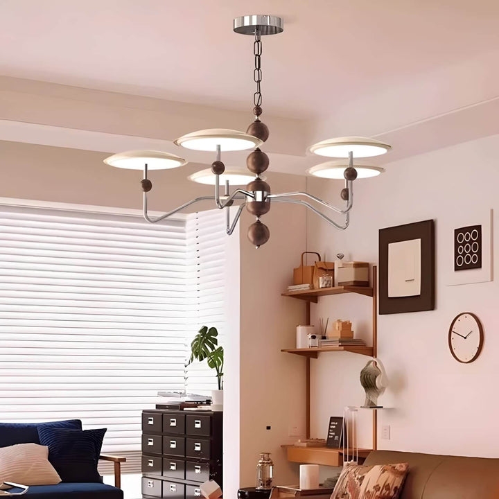 Aurelia Chandelier โ Contemporary Mid Century Bedroom Light