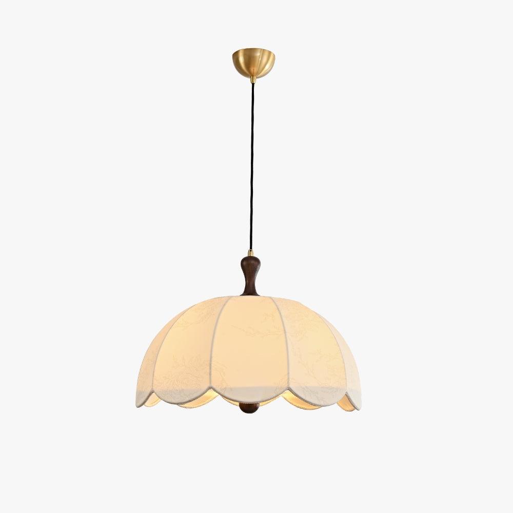 Bloom Pendant Light– Vintage Petal Design with Gold Accents | Vinlighting | Vinlighting