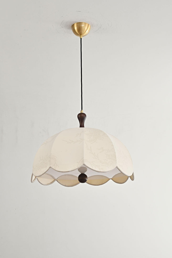 Bloom Pendant Light– Vintage Petal Design with Gold Accents | Vinlighting | Vinlighting