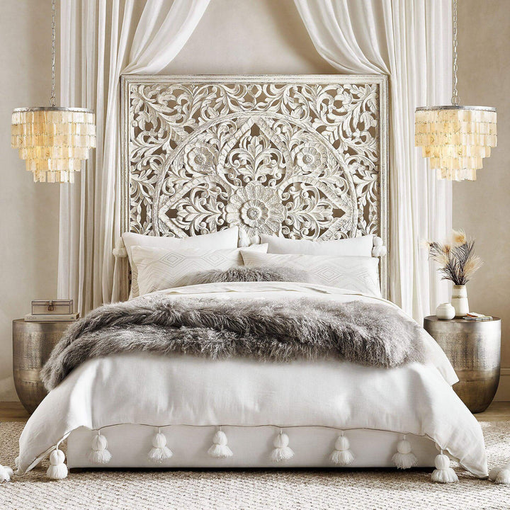 Boho Shell Pendant Light - Hanging Lamp for Dining Room and Bedroom | Vinlighting | Vinlighting