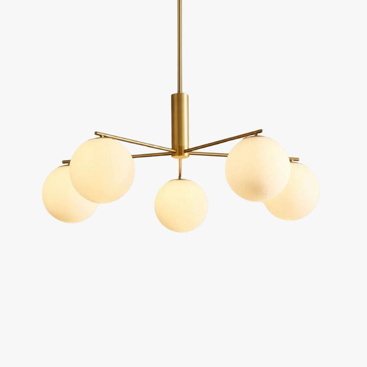 Briette Chandelier โ Elegant Semi-Circular Glass Design for Any Space | Vinlighting | Vinlighting