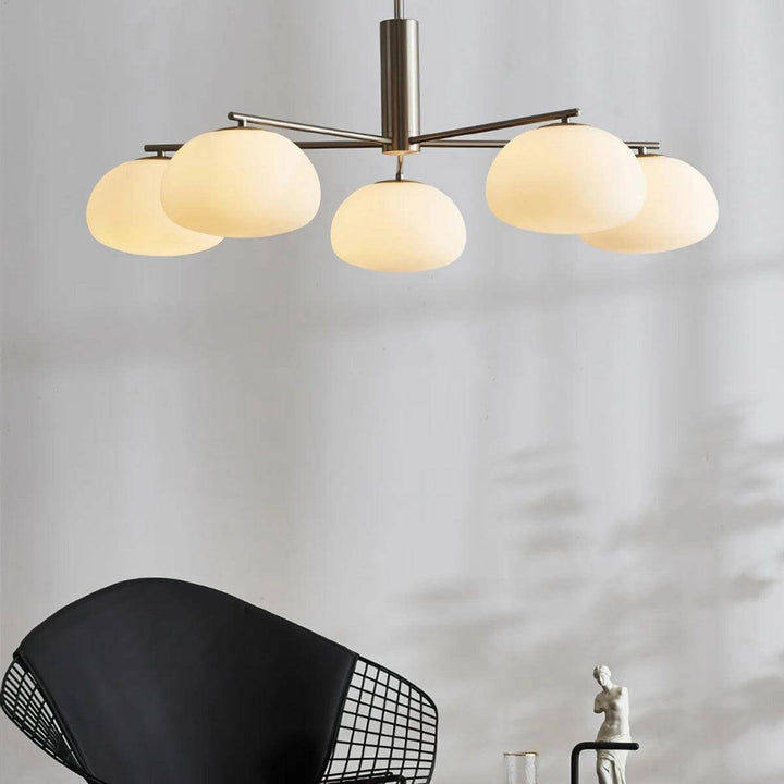 Briette Chandelier โ Elegant Semi-Circular Glass Design for Any Space | Vinlighting | Vinlighting