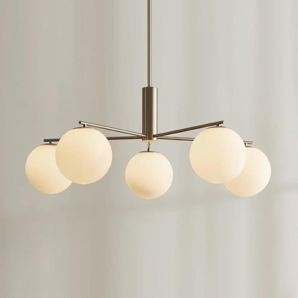 Briette Chandelier โ Elegant Semi-Circular Glass Design for Any Space | Vinlighting | Vinlighting