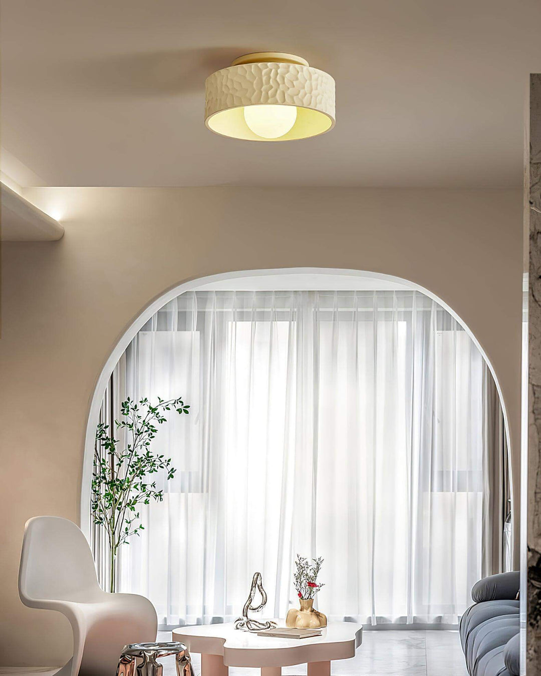 Brito Ceiling Light | Modern Art Deco Semi-Flush Design | Vinlighting | Vinlighting | Vinlighting