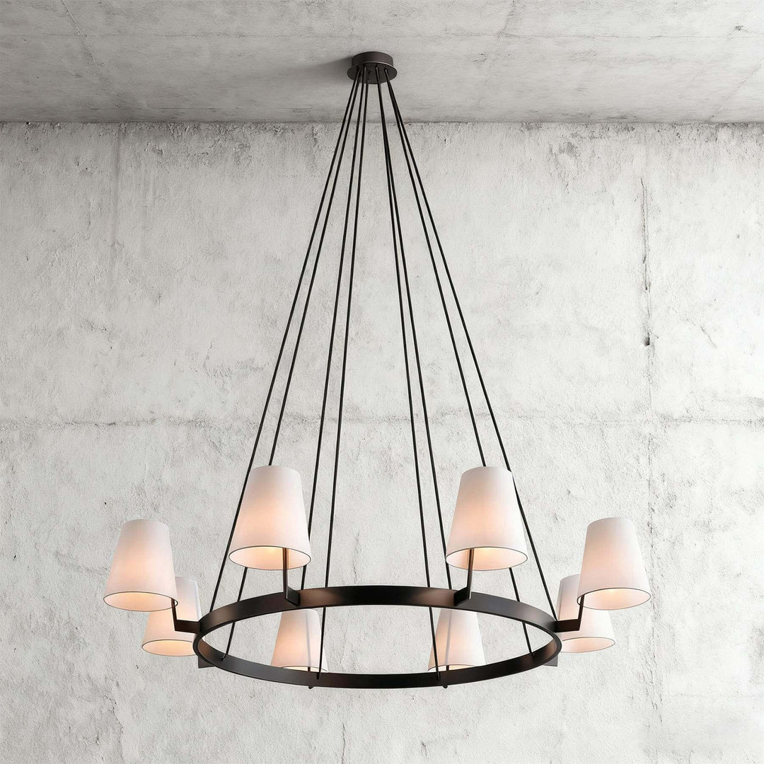 Brovista Chandelier - Modern Minimalist Fabric Chandelier