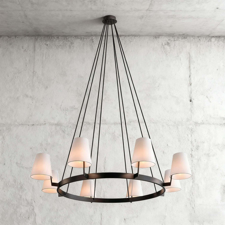 Brovista Chandelier - Modern Minimalist Fabric Chandelier