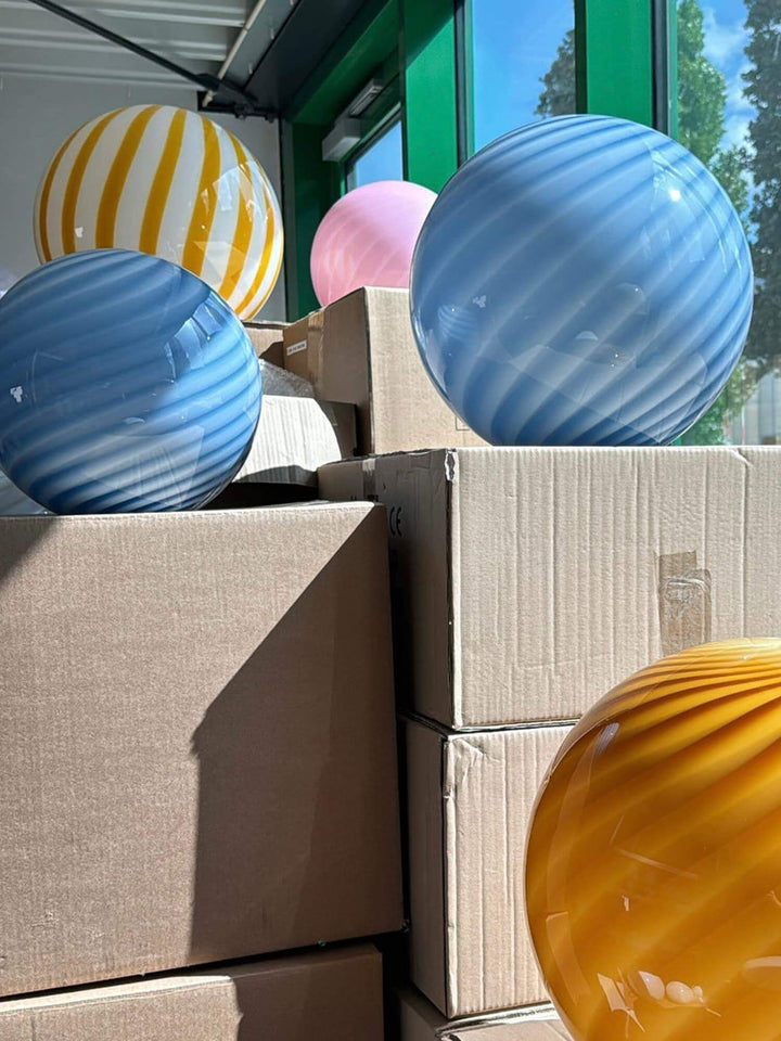 Candy Glass Pendant Light β Round Cloud Shape Cute Modern Chandelier | Vinlighting | Vinlighting