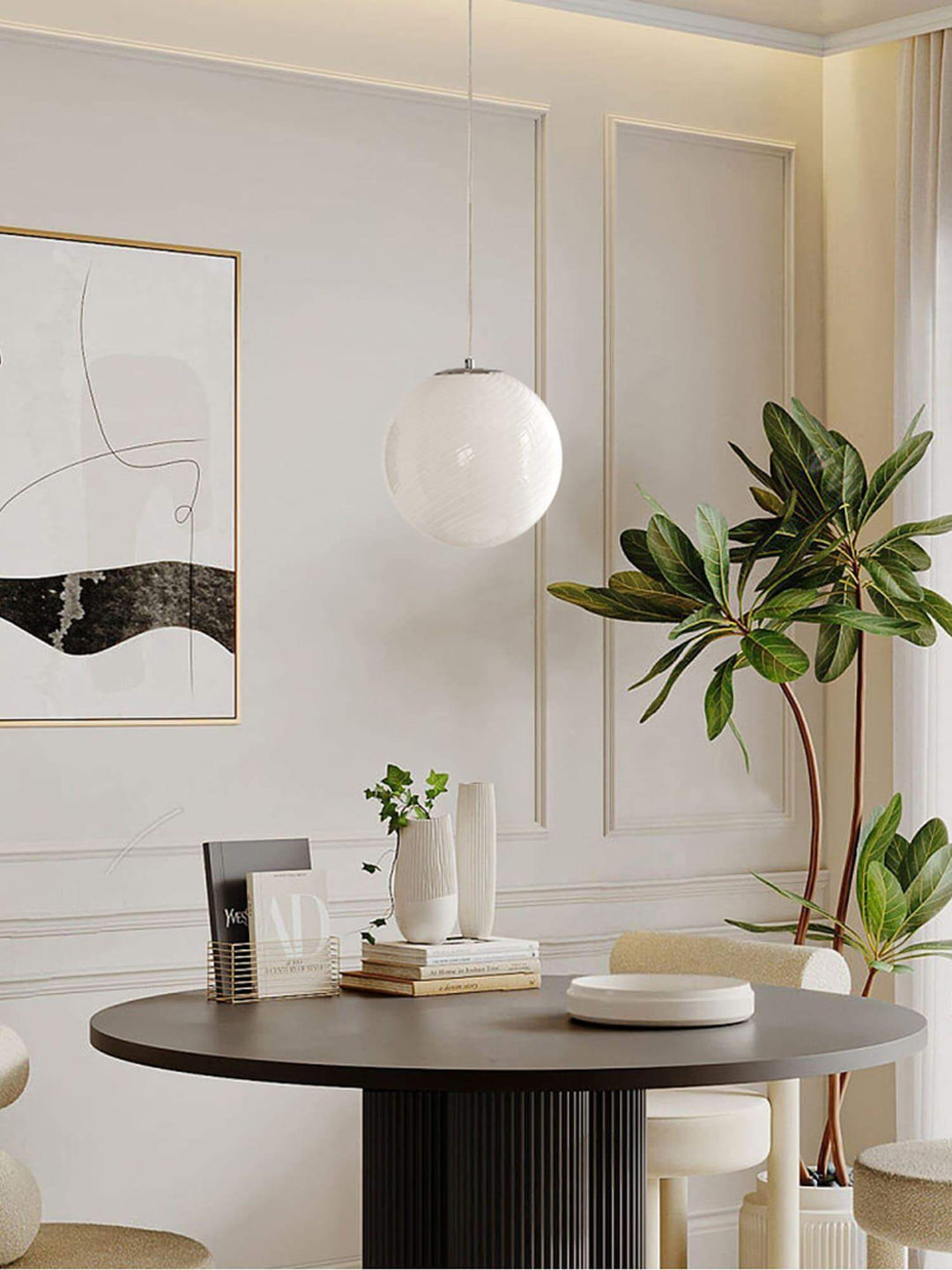 Candy Glass Pendant Light β Round Cloud Shape Cute Modern Chandelier | Vinlighting | Vinlighting
