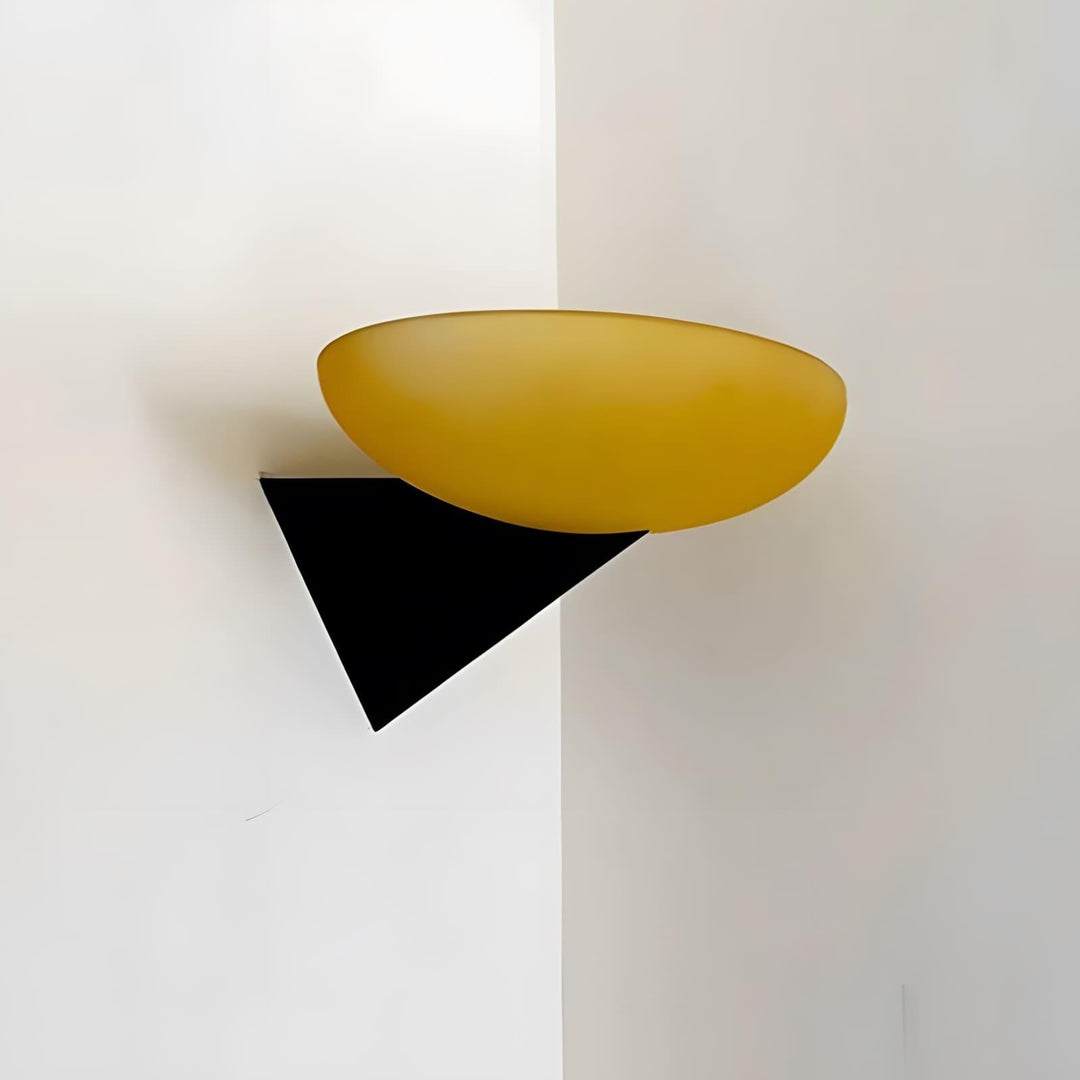 Carlo Wall Sconce โ Vintage Frosted Glass & Black Iron Wall Lamp | Vinlighting | Vinlighting