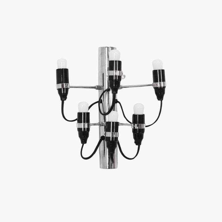 Classic 2097 mid century wall sconce with 6 heads, ideal wall lights for sitting or drawing room.