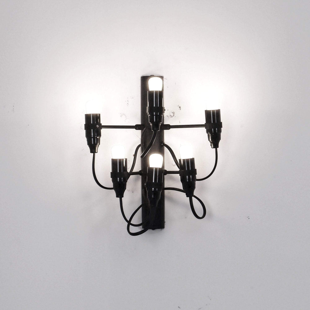 Classic 2097 mid century wall sconce, elegant wall lights for sitting and drawing rooms, 4 or 6 heads for stylish lighting.