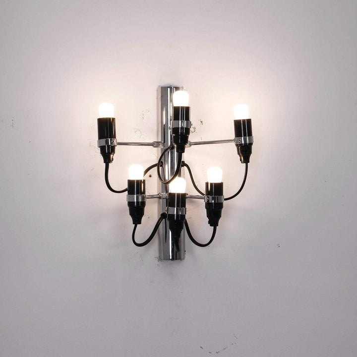 Classic 2097 6-head mid century wall sconce, ideal wall lights for sitting or drawing rooms, stylish and modern design.