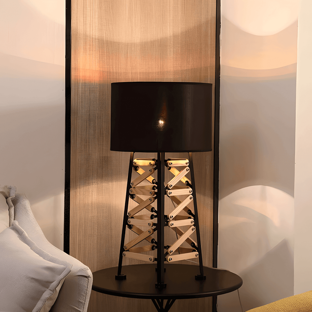 Modern Eiffel Table Lamp with unique design, perfect for bedroom bedside or stylish decor.
